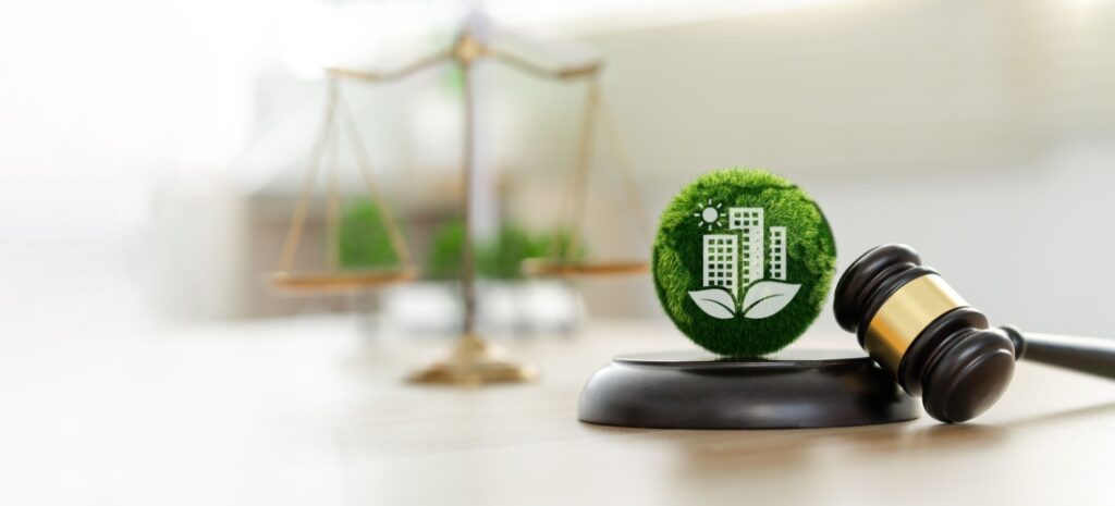 Concepto de normativa de reciclaje